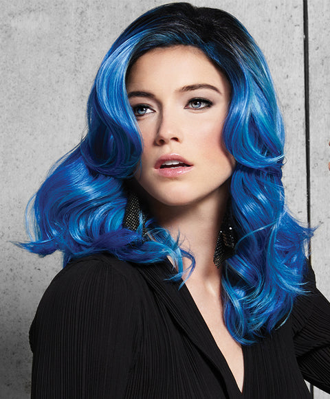 Blue Waves | HF Synthetic Wig (Basic Cap)
