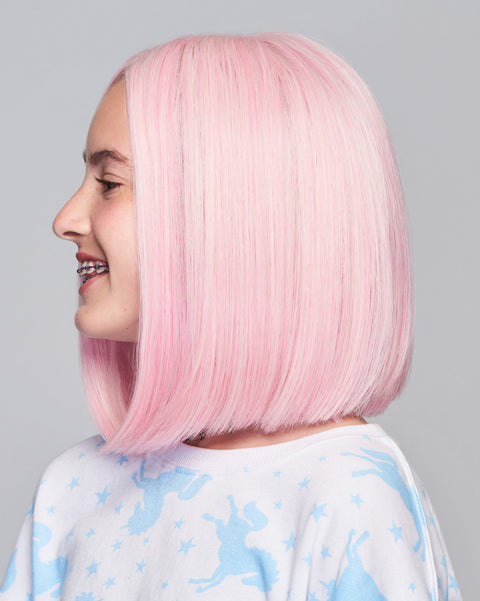 Sweetly Pink | Synthetic Lace Front Wig (Mono Part)