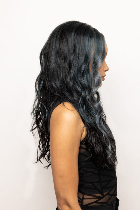 Lavish Wavez | HF Synthetic Lace Front Wig (Mono Part)