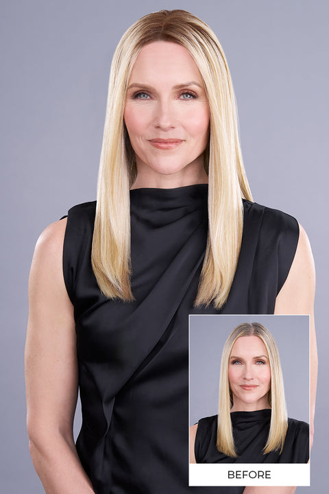 Top Trend Lace HD Straight 18"