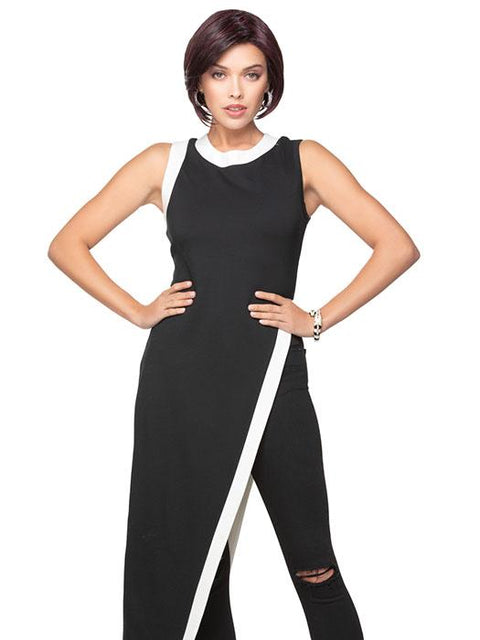 Angled Bob | HF Synthetic Lace Front Wig (Basic Cap) TressAllure